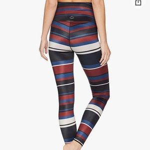 Beyond yoga lux high waist stripe New!